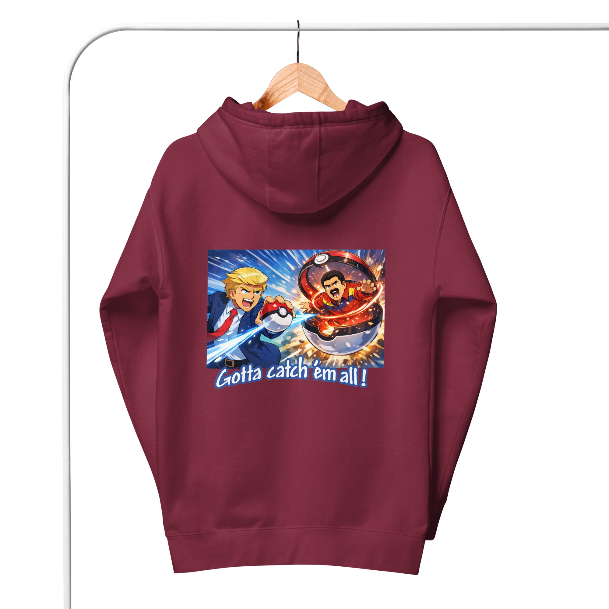 Catch Them All Cartoon Themed - Unisex Hoodie