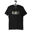 “Patria, Capitalismo y Vida” t-shirt in black, front view — Venezuelan political humor #color_black