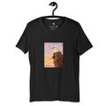 White eagle and turpial t-shirt in vintage black, front view — Venezuelan t-shirt #color_vintage_black