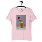“Hopeless, not heartless” t-shirt in soft pink, front view — Venezuelan streetwear #color_soft_pink