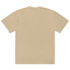 January 3rd 2026 oversized faded tee in faded khaki, back view — Venezuelan streetwear #color_faded_khaki