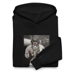January 3rd 2026 oversized hoodie in black, folded detail — ropa venezolana #color_black