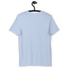 “El Que Se Quedo Pegao” t-shirt in baby blue, back view — Venezuelan t-shirt #color_baby_blue