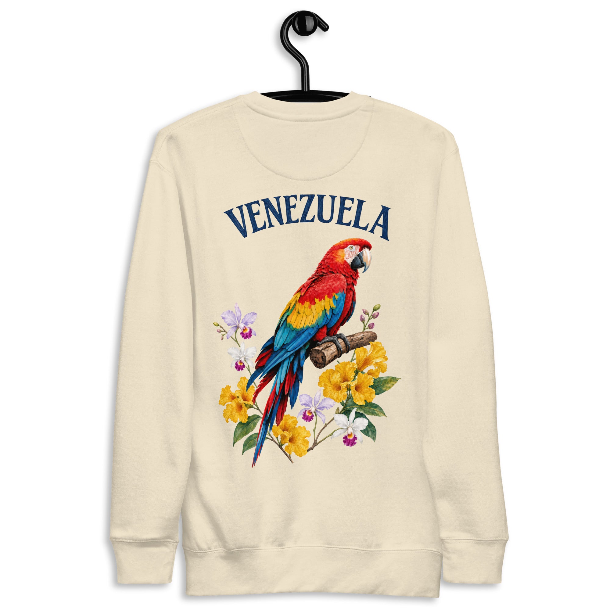Guacamaya, Orquídea, Araguaney - Unisex Premium Sweatshirt