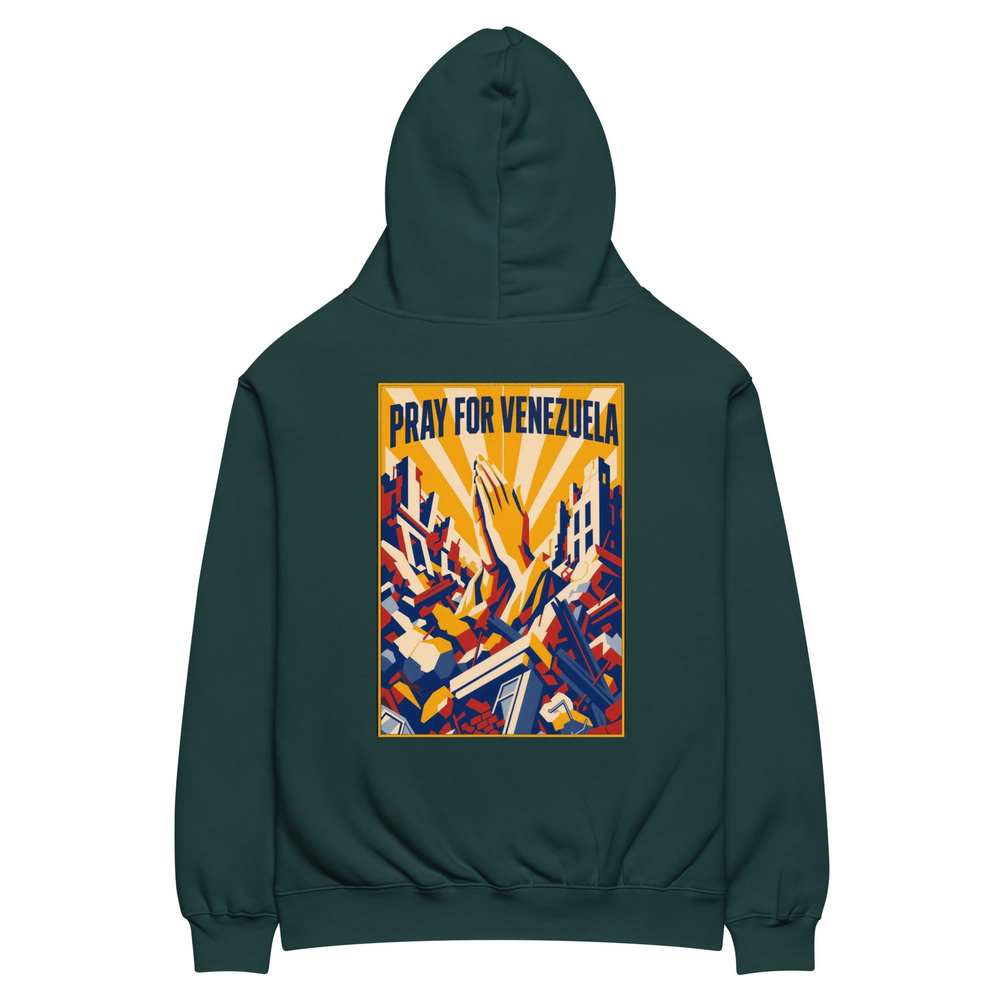 Pray for Venezuela - Unisex oversized hoodie