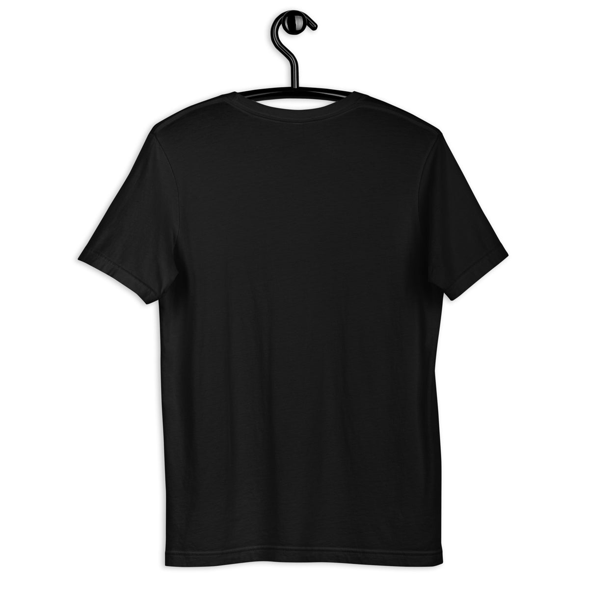 “Marico el que lo lea” t-shirt in black, back view — Venezuelan t-shirt #color_black