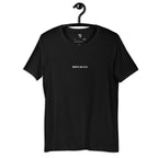 “Marico el que lo lea” t-shirt in black, front view — Venezuelan t-shirt #color_black
