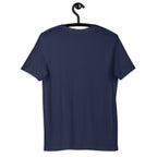 I Love Venezuela t-shirt in navy, back view — ropa venezolana #color_navy