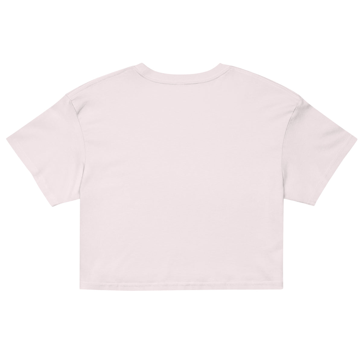Los Angeles California women's crop top in orchid, back view — Venezuelan American #color_orchid